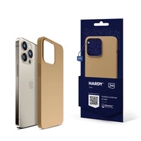 Etui 3mk Hardy Silicone MagCase na iPhone 15 Pro Max - złote