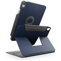 Etui UNIQ Rovus Snapmount Magnetic 360 Rotating Detachable do iPad 11" 2025 / iPad 10.9" 2022 (10 gen.) - granatowe