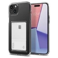 Etui Spigen Crystal Slot na iPhone 15 - przezroczyste