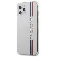 US Polo USHCP12LPCUSSWH iPhone 12 Pro Max 6,7" biały/white Tricolor Collection