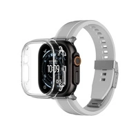 Etui ochronne AMAZINGTHING Minimal na Apple Watch UItra 3 49 mm - przezroczyste