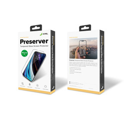 JCPAL Preserver Glass (czarna ramka) iPhone 14 Plus - Szkło ochronne iPhone 14 Plus na cały ekran