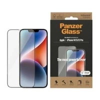 Szkło hartowane PanzerGlass Ultra-Wide Fit antybakteryjne na iPhone 14 / 13 Pro / 13