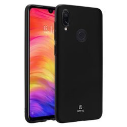 Crong Smooth Skin - Etui Xiaomi Redmi Note 7 (czarny)