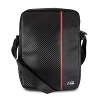 Torba BMW Carbon / Red Stripe na tablet 8" - czarna