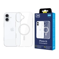 Etui 3mk EverClear MagCase na Apple iPhone 16 - przezroczyste
