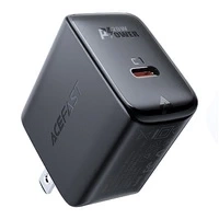 Ładowarka sieciowa Acefast A3 PD20W z USB-C z końcówką US - czarna