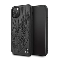Etui Mercedes Bow Line na iPhone 11 Pro - czarne