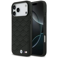 Etui BMW M Shape Logo MagSafe na iPhone 17 Pro Max - czarne