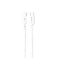 Kabel Dudao L4C USB-C / USB-C 30W 1.2m - biały