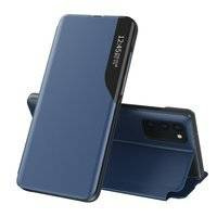 Eco Leather View Case elegancki futerał etui z klapką i funkcją podstawki Samsung Galaxy A52s 5G / A52 5G / A52 4G niebieski