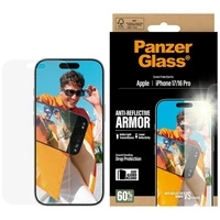 Szkło hartowane PanzerGlass Armor Anti-Reflective EasyAligner na iPhone 17 / 16 Pro