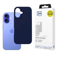 Etui 3mk Silicone Case na iPhone 16 Plus - granatowe