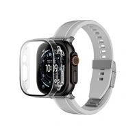 Szkło ochronne AMAZINGTHING Radix z etui na Apple Watch UItra 3 49 mm - przezroczyste