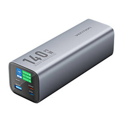 Powerbank Vention wyświetlacz LED 27000mAh 140W FHVH0 (szary)