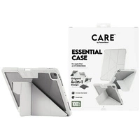 Etui Care by PanzerGlass Y fold do iPad Air 13" 2024 / 2025 - jasnoszare