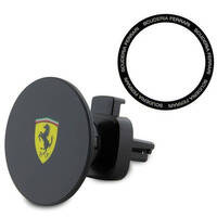 Ferrari uchwyt magnetyczny FECHMMAK do kratki czarny/black 2023 Collection MagSafe