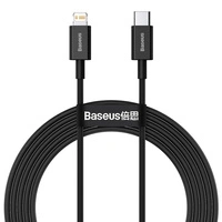 Kabel Baseus Superior Series 20W USB-C - Lightning z Power Delivery 2m - czarny