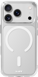 Laut Crystal Fluro - etui do iPhone 17 Pro kompatybilne z MagSafe (clear light gray)