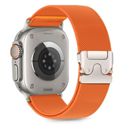 TECH-PROTECT NYLON CLASP APPLE WATCH 8 / 9 / 10 / 11 / SE / ULTRA (44 / 45 / 46 / 49 MM) ORANGE