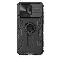 Etui pancerne Nillkin CamShield Armor Case do iPhone 15 Pro Max - czarne