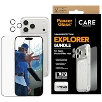 Zestaw ochronny CARE by PanzerGlass Flagship Explorer 3w1 Etui+Szkło+Lens na iPhone 17 Pro Max