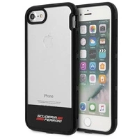 Etui Ferrari Racing Shield na iPhone 7 / 8 / SE 2020 / SE 2022  - półprzezroczyste