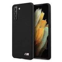 Etui BMW BMHCS21SMSILBK S21 G991 czarny/black Silicone M Collection