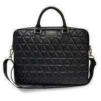 Guess Torba GUCB15QLBK 16" czarna/black Quilted