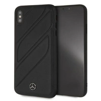 Etui Mercedes New Organic I na iPhone XS Max - czarne