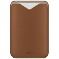 Magnetyczny portfel UNIQ Lyden Evo na telefon - brązowy