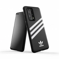 Etui Adidas OR Moulded PU na Huawei P40 - czarno-białe