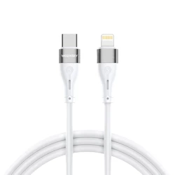 Kabel Wozinsky WSTCL1 Lightning / USB-C PD 27W 1 m - biały