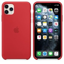 Apple Silicone Case - Silikonowe etui iPhone 11 Pro Max (czerwony) (PRODUCT)RED