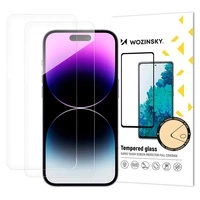 Zestaw 2 szkieł hartowanych Wozinsky Tempered Glass na iPhone 17 / 16 Pro