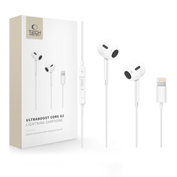 TECH-PROTECT ULTRABOOST LIGHTNING EARPHONE CORE G2 WHITE
