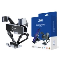 Uchwyt samochodowy 3mk Spider grawitacyjny na kratkę nawiewu - czarny