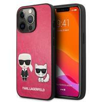 Karl Lagerfeld KLHCP13XPCUSKCP iPhone 13 Pro Max 6,7" fuksja/fushia hardcase Ikonik Karl & Choupette