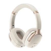 Słuchawki Acefast H2 nauszne bezprzewodowe Bluetooth 5.3 ANC - beżowe