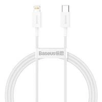 Kabel Baseus Superior Series USB-C / Lightning PD 20W 1 m - biały
