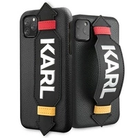 Etui Karl Lagerfeld Strap na iPhone 11 Pro 5,8" - czarne