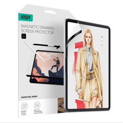 FOLIA OCHRONNA ESR PAPER FEEL MAGNETIC IPAD PRO 11 5 / 2024 MATTE CLEAR