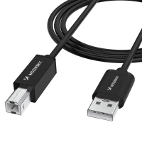 Kabel Wozinsky WKDDY3S USB-B - USB-A 480Mb/s 2m - czarny