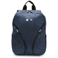 Plecak BMW Nylon Pockets & Metal Logo na laptopa 16" - granatowy
