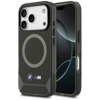Etui BMW M IML Metal Buttons & Logo MagSafe na iPhone 17 Pro - niebieskie