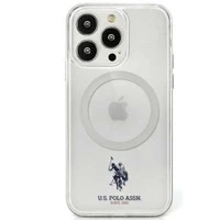 Etui U.S. Polo Assn. MagSafe Collection do iPhone 15 - przezroczyste