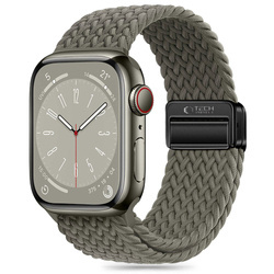 TECH-PROTECT NYLONMAG APPLE WATCH 8 / 9 / 10 / 11 / SE / ULTRA (44 / 45 / 46 / 49 MM) OLIVE GREY