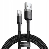 Kabel Baseus Halo USB-A - USB-C 2A 3m - czarny
