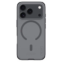 Super Frosted Shield Pro Magnetic Case IP17 Pro Transparent black