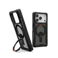 Etui UAG Plasma XTE MagSafe na iPhone 17 Pro - czarno-pomarańczowe